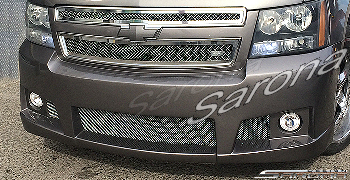 Custom Chevy Tahoe  SUV/SAV/Crossover Front Bumper (2007 - 2014) - $650.00 (Part #CH-049-FB)